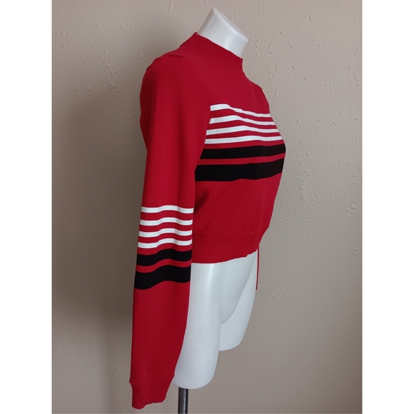 Hollister Striped Cropped Sweater - Picture 2 of 6